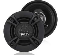 Pyle 2-Way Universal Car Stereo Speakers - 240W 4" Coaxial Loud Pro Audio Car Speaker Universal OEM Quick Replacement Component Speaker Vehicle Door/Side Panel Mount Compatible PL412BK (Pair), Black
