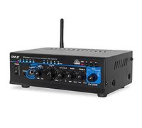 Pyle 240 Watt Home Audio Power Amplifier - Portable 2 Channel Stereo Receiver w/USB Cd DVD, MP3, iPhone, Phone, Theater, PA Amp Ptau45.5