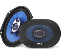 Pyle 3-Way Car Speakers, 360-Watt Car Door Speakers, 15 x 20cm Universal Car St
