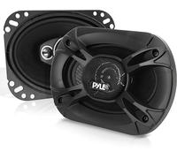 Pyle 4-Way Universal Car Speakers, 500-Watt Quadriaxial Audio, Side Panel Mount Compatible, 2pc
