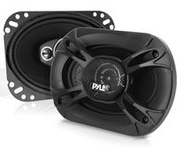 Pyle 4-Way Universal Car Speakers, 500-Watt Quadriaxial Audio, Side Panel Mount Compatible, 2pc