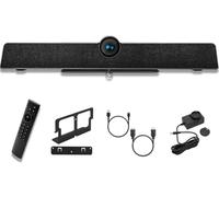 Pyle 4K Conference Room Camera System 120° FOV with 5X Zoom, AI Auto Framing, Wide-Angle Lens, Echo Cancellation, 8m Mic Pickup Conferencing System for Home Offices, Zoom, Skype, Microsoft Teams, USB