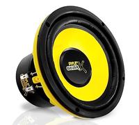 Pyle 6.5 Inch Mid Bass Woofer Sound Speaker System - Pro Loud Range Audio 300 Watt Peak Power w/ 4 Ohm Impedance and 60-20KHz Frequency Response for Car Component Stereo PLG64,black and yellow