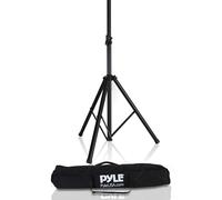 Pyle Adjustable Tripod Speaker Stand, Portable Floor PA DJ Speaker Stand, Height Adjustable 100-180 cm, Heavy-Duty Stable Support for Loudspeakers