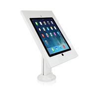 Pyle Anti-Theft Tablet Security Stand Kiosk - Aluminum Metal Countertop Desktop Desk Table Mount Tablet Case Holder w/Lock, Tilt Adjustable, Designed for iPad Pro 12.9 Inch Tablets - PSPADLKPRO6