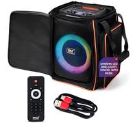 Pyle Audio Bluetooth Party Speaker - Party Bluetooth Speaker with True Wireless Stereo System - Enjoy Powerful Bass and Clear Treble - Carry Bag - Model PPHP8496BG - 100W