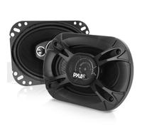 Pyle Autospeakerset 15 × 23 cm (6×9 inch) 4-weg - 500 W Autospeakers met Tweeter, Inbouwluidsprekers voor Auto-audiosysteem, Inclusief Kabels en Montagemateriaal