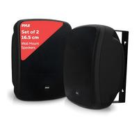Pyle Bluetooth Outdoor Speakers Pair - 16.5 cm (6.5") Waterproof Wall/Ceiling Mounted Wireless 2-Way Speakers, Heavy-Duty Grille, Garden Patio Use, Indoor Sound System