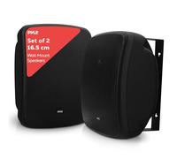 Pyle Bluetooth Outdoor Speakers Pair - 16.5 cm (6.5") Waterproof Wall/Ceiling Mounted Wireless 2-Way Speakers, Heavy-Duty Grille, Garden Patio Use, Indoor Sound System