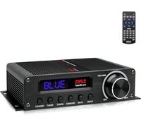 Pyle Amplifier, 100W 5.1 Channel - Amp, Amplifier Hifi, Bluetooth Amplifier, Stereo Amplifiers, Audio Mini Amp for Home, Speaker Amp w/Surround Sound HDMI, AUX, FM Antenna, Subwoofer Speaker Input