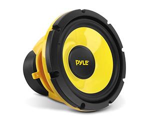 Pyle Car Midbass Speaker System, Pro 20 cm 400 Watt 4 Ohm Auto Component Poly Woofer, Car Stereo and Audio Door Speakers with 1.13 kg Magnet, 50Hz-5KHz Frequency, 9.1 cm Mount Depth