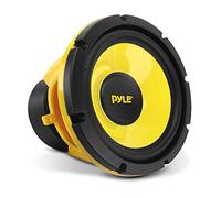 Pyle Car Midbass Speaker System - Pro 8 Inch 400 Watt 4 Ohm Auto Mid-Bass Component Poly Woofer Audio Sound Speakers For Car Stereo w/ 40 Oz Magnet, 50Hz-5KHz Frequency, 3.58” Mount Depth - PLG81