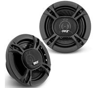 Pyle Car Stereo Speakers 300W 3-Way - 16.51 cm Triaxial Loudspeakers, Universal OEM Replacement for Vehicle Door/Side Panel, Pro Audio Sound, Black (Pair)