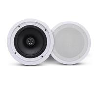 Pyle Ceiling Speakers Bluetooth In Ceiling Speakers 8 Inch Pair 250W Wireless Ceiling Speakers Flush Mount Home Audio Stereo Sound System