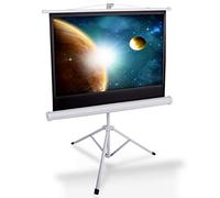 Pyle Home(R) PRJTP42 Floor-Standing Portable Tripod Projector Screen (40),White