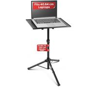 Pyle Laptop Floor Stand - Adjustable Projector & Laptop Tripod - Tall Lectern Stand