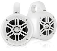 Pyle Marine Wakeboard Tower Speakers, Waterproof 10cm Dual 2-Way Subwoofer Speaker System 300W w/Full Range Outdoor Audio Stereo, Weather Resistant for ATV/UTV, Jeep, Quad, Boats