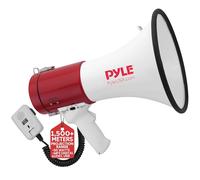 Pyle Unisex Megaphone Bullhorn, White / Red, 6X6X6 EU