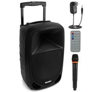 Pyle PA Music Box, Party Box, Portable Karaoke Machine with Microphone