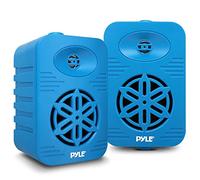 Pyle Pair of Indoor and Outdoor Speakers - 500W Dual Waterproof 5.25" 2-Way Speaker System with 1/2" High Compliance Polymer Tweeter - for Home, Boat, Marine, Patio