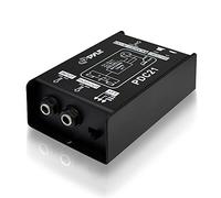 Pyle Pro PDC21 Direct Box DI 1/4'' Instrument To Balanced & Unbalanced (1/4''/XLR) Direct Box