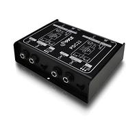 Pyle-Pro PDC22 Dual Passive Direct Box, Black