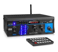 Pyle PCA3 2 x 75 W Mini Computer Stereo Power Amplifier - Black