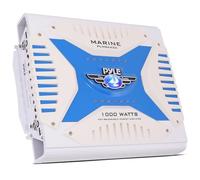 Pyle PLMRA420 1000W 4 Channel Waterproof Marine Bridgeable Mosfet Amplifier