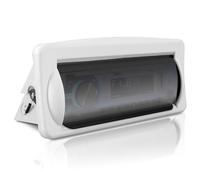 Pyle PLMRCW2 Water Resistant Marine Boat Outdoor Radio Shield - White