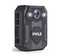 Pyle Police Security Video Body Camera - HD 1920x1080p Rechargeable Wireless Waterproof Wearable Law Enforcement Mini Surveillance Cam, Audio Video Recording, Night Vision, Motion Detector PPBCM8
