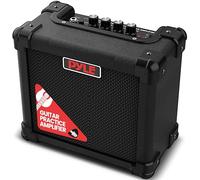Pyle Portable Electric Guitar Amp, 10W Wall Powered Mini Amplifier with 5" High Definition Speaker, Distortion, Headphone Out