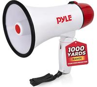 Pyle Portable Megaphone Speaker Siren Bullhorn