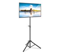 Pyle Premium LCD Flat Panel TV Tripod, Portable TV Stand, Foldable Stand Mount, Fits LCD LED Flat Screen TV Up To 32", Adjustable Height, 22 lbs Weight Capacity, VESA 200x200, 220x220
