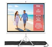 Pyle PRJTP72 72-Inch Floor Standing Portable Fold-Out Roll-Up Tripod Projector Screen