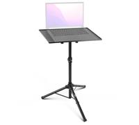 Pyle Pro DJ Laptop, Projector Stand - Adjustable Laptop Stand, Computer DJ Equipment Studio Stand Mount Holder, Height Adjustable 28.0'' - 50.0'', Laptop Projector Stand, Good For Stage or Studio