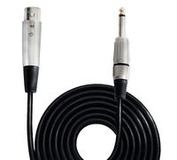 Pyle-Pro PPMJL15 15ft. Professional Microphone Cable 1/4'' Male to XLR Female