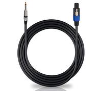 Pyle-Pro PPSJ50 50ft Speaker Cable to 1/4 inch Speakon