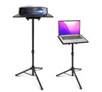 Pyle Projector Stand, Laptop Stand - Adjustable, Lectern, Tripod Mount