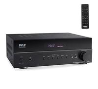 Pyle PT865BT 5.2-K Hi-Fi Home Cinema Receiver - 1000W MAX Wireless BT Surround Sound Stereo Amplifier System with 4K Ultra HD Support, MP3/USB/DAC, Ideal for Immersive Home Audio Experience
