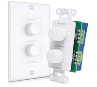 Pyle PVCD15 In-Wall 2 Channel Stereo Volume Control