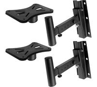 Pyle Speaker Mounting Bracket Dual Adjustable 90°-30° Tilt Rotation with So