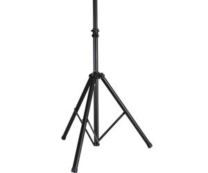 Pyle Universal Speaker Stand - Floor Mount Holder, Heavy Duty Tripod, Adjustable Height 100 -180 cm, 35mm Compatible Insert, Portable, Safety & Stable