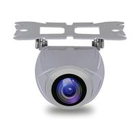 Pyle Universal Vehicle Backup Camera - Water-Resistant Night Vision Parking Cam, Front or Rear Mount, Tilt Adjustable Lens, Compact Metal Housing, Marine Grade, Color Video, Distance Guide Lines