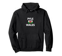 Pyle Wales Welsh Flag City Pullover Hoodie