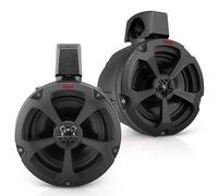 Pyle Water-Resistant Bluetooth Speakers - 1200 Watts Maximum Speaker Power, Amplified Vehicle Speaker System for ATV, UTV, 4x4, Jeep, 2-Way Full Range Stereo Sound Reproduction