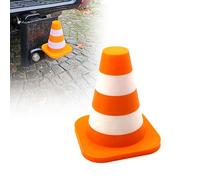 Pylon Towing Hitch Cover - Traffic Cone Traffic Cone Construction Site Craftsman Construction - Protective Cap 50 mm Ball Head - Universal AHK Cover Cap Trailer Funny - Made by R-Satz Shop
