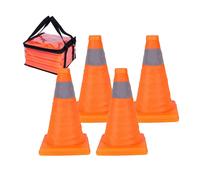 Pylons Traffic cones Foldable warning cones Safety cones 30 cm foldable