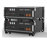 Pylontech US5000-C LiFePO4 Battery Pack of 2 - 48V 9.6kWh Bracket Cables