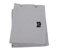 Pyltha Blank Linen Fabric Sketchbook Grey, 12 Pages Folding Portable Travel Journal - Durable Cover, Smooth Drawing Surface, Ideal for Artists and Hobbyists