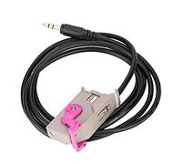 Pyltha Car Audio Wire Cable, 3.5mm Aux Jack, 32 - Pin Connector, 47.2in Long for A3 A4 - High Compatibility, Durable Build, Easy Music Streaming